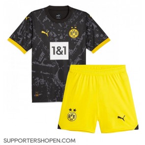 Borussia Dortmund Bortatröja Barn 2023-24 Kortärmad (+ korta byxor)